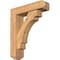 Ekena Millwork Merced Craftsman Smooth Bracket w/ Offset Brace, Western Red Cedar, 5 1/2"W x 20"D x 24"H BKT0604X20X24MRC04SWR - alternate 1